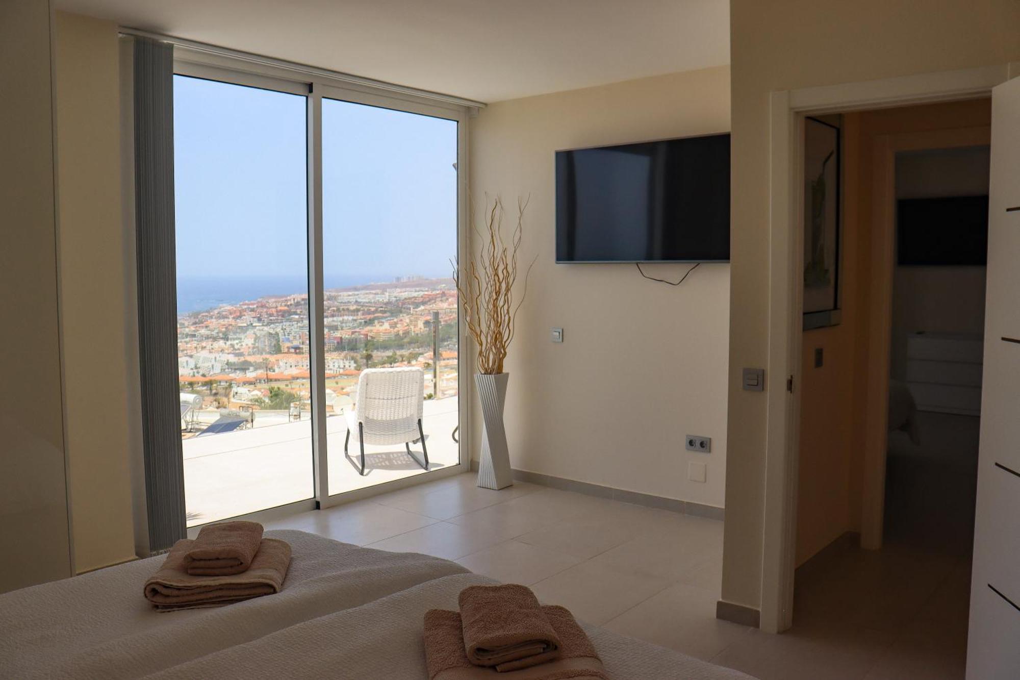 Azure Sky Villa - Panoramic Ocean View, Luxury, San Eugenio Costa Adeje  Exterior photo